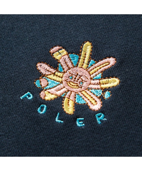 POLeR（ポーラー）の「POLER x Kinetics RAGLAN CREW（ポーラー×キネティクス ラグラン クルー）（スウェット・メンズ・ブラック/ネイビー/グリーン・X-LARGE/MEDIUM/LARGE）」の16枚目の写真