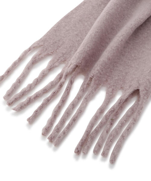 JILL by JILL STUART（ジルバイジルスチュアート）の「カラーループヤーンストール（ストール/ショール・レディース・ホワイト/ピンク・FREE）」の12枚目の写真