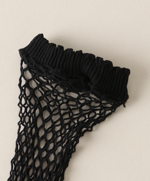 VERMEIL par iena(ヴェルメイユパーイエナ)の「【Girardi/ジラルディ】mesh socks(ソックス/靴下・レディース・ブラック・FREE)」の3枚目の写真
