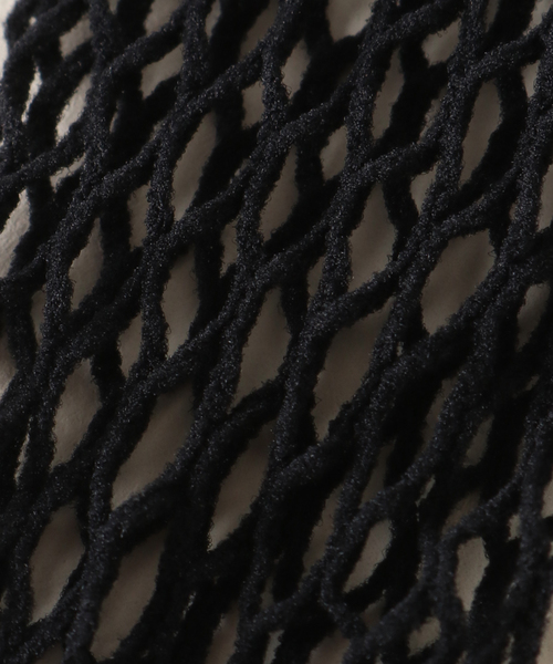 VERMEIL par iena(ヴェルメイユパーイエナ)の「【Girardi/ジラルディ】mesh socks(ソックス/靴下・レディース・ブラック・FREE)」の6枚目の写真