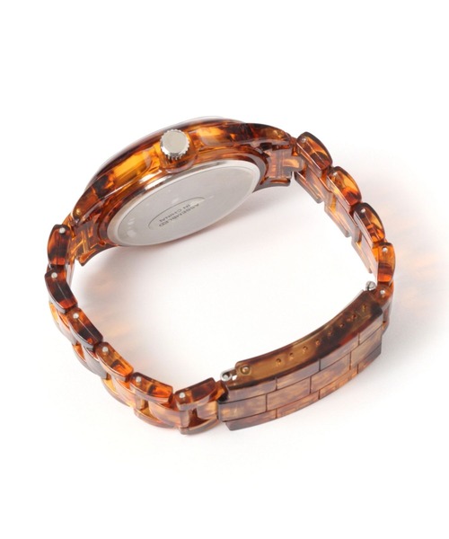 niko and...（ニコアンド）の「マーブルブロックウォッチ（アナログ腕時計・レディース・アイボリー/ブラウン/クリア/グレー/その他2・0）」の7枚目の写真