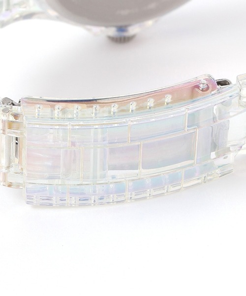 niko and...（ニコアンド）の「マーブルブロックウォッチ（アナログ腕時計・レディース・アイボリー/ブラウン/クリア/グレー/その他2・0）」の12枚目の写真