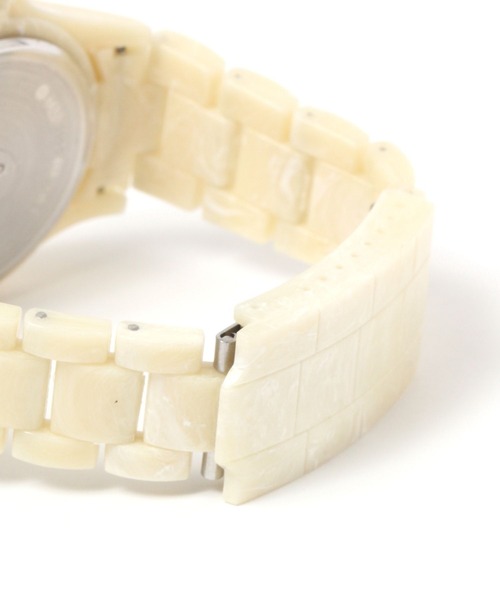 niko and...（ニコアンド）の「マーブルブロックウォッチ（アナログ腕時計・レディース・アイボリー/ブラウン/クリア/グレー/その他2・0）」の14枚目の写真
