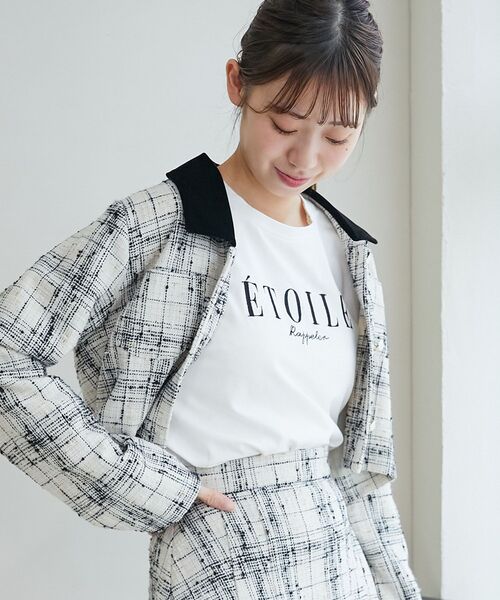 MAJESTIC LEGON(マジェスティックレゴン)の「アソートメッセージTシャツ(Tシャツ/カットソー・レディース・オフホワイト/ブラック系その他/グレー系その他/ホワイト系その他・MEDIUM)」の11枚目の写真