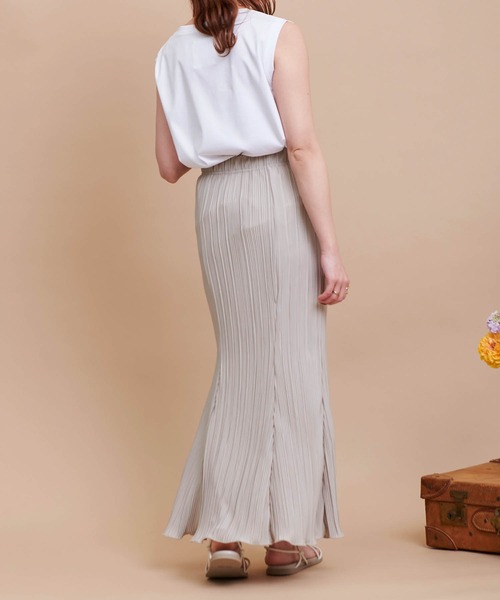 新品4.5万 LiL pour L’AUTRE マーメイド プリーツ スカート 新品4.5万 LiL pour L'AUTRE マーメイド プリーツ スカート