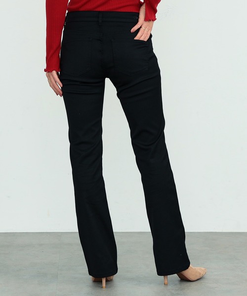 EDWIN（エドウィン）の「【色あせしにくい。ホコリがつきにくい。】ハタラクロ ブーツカットパンツ（その他パンツ・レディース・ブラック・SMALL/X-LARGE/LARGE/MEDIUM/X-SMALL）」の5枚目の写真