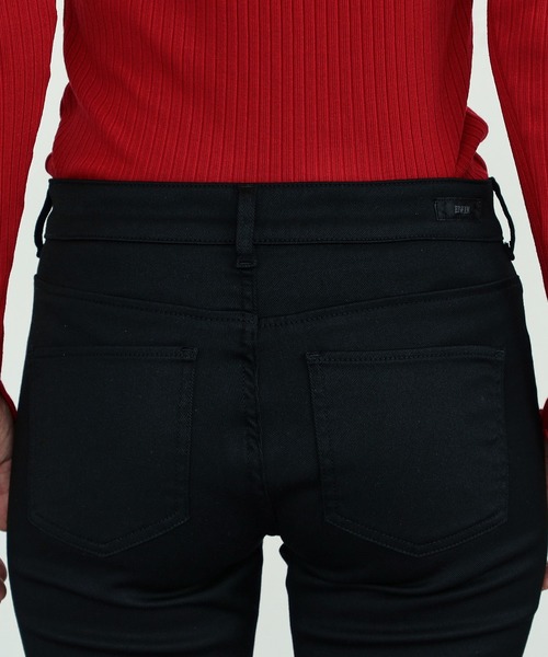 EDWIN（エドウィン）の「【色あせしにくい。ホコリがつきにくい。】ハタラクロ ブーツカットパンツ（その他パンツ・レディース・ブラック・SMALL/X-LARGE/LARGE/MEDIUM/X-SMALL）」の7枚目の写真