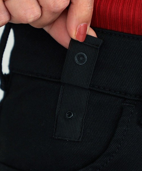 EDWIN（エドウィン）の「【色あせしにくい。ホコリがつきにくい。】ハタラクロ ブーツカットパンツ（その他パンツ・レディース・ブラック・SMALL/X-LARGE/LARGE/MEDIUM/X-SMALL）」の9枚目の写真