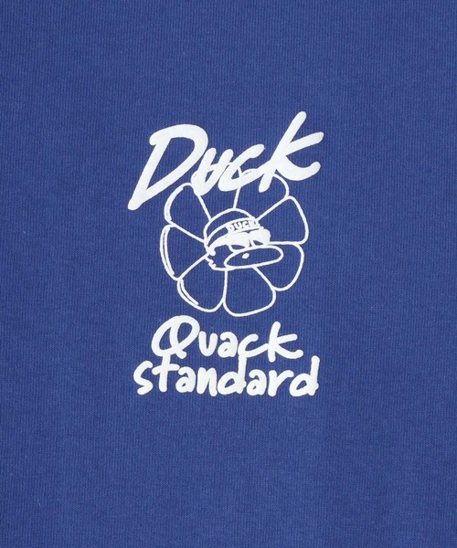 Duck Dude（ダックデュード）の「DUCK DUDE/ダックデュード ビッグシルエット 発泡 バック 袖プリント ロンT レディース メンズ（Tシャツ/カットソー・メンズ・ブルー/ホワイト/グリーン/ブラック・M/L/LL）」の20枚目の写真