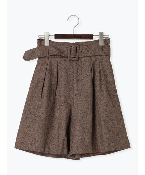 Te chichi（テチチ）の「ネップツイードベルト付ショートパンツ（その他パンツ・レディース・ブラウン/ブラック・F）」の18枚目の写真