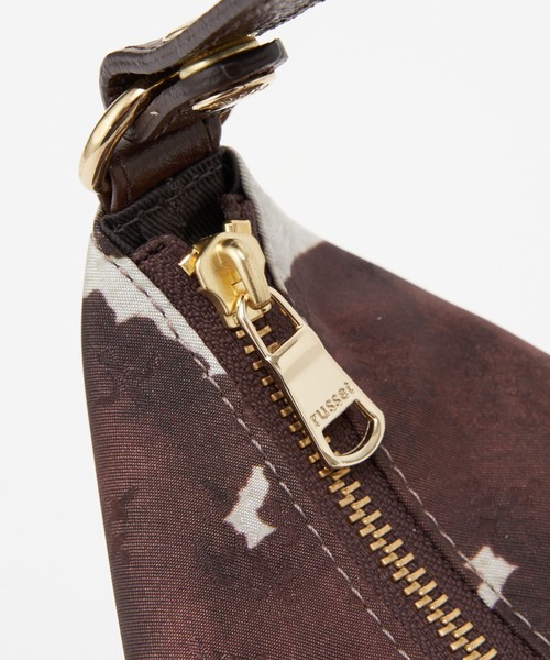 russet(ラシット)の「【260g/弱撥水】シンプルショルダーバッグ (CE-1245)(ショルダーバッグ・レディース・カーキ/インディゴブルー/ミント/ゼブラ/キャメル/ブラウン系その他2・FREE)」の15枚目の写真
