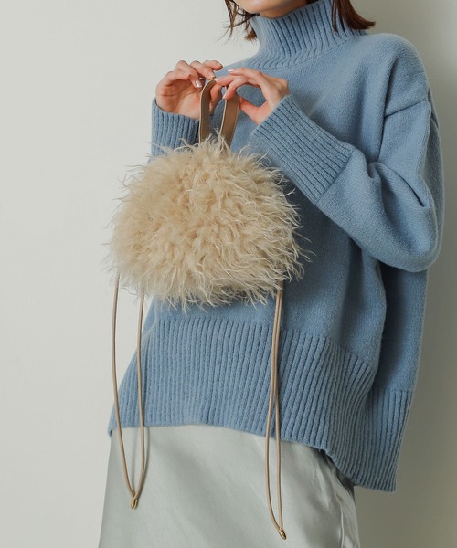 SENSE OF PLACE by URBAN RESEARCH(センスオブプレイスバイアーバンリサーチ)の「マルチウェイファーショルダーバッグ(ショルダーバッグ・レディース・ブルー/ベージュ/グレー・ONE)」の1枚目の写真