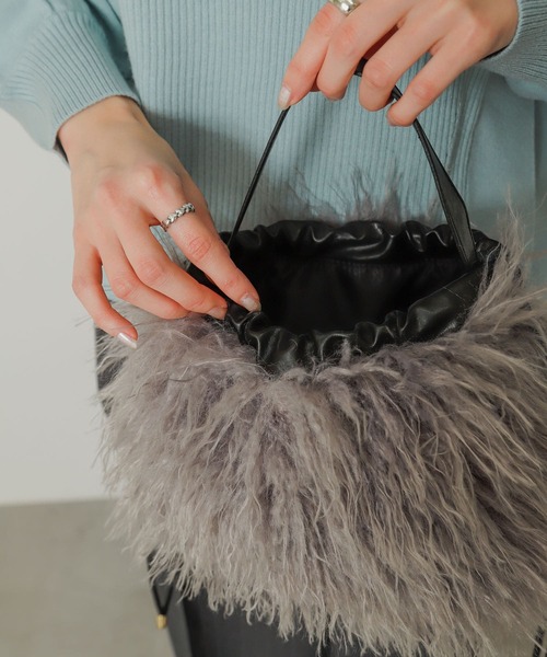 SENSE OF PLACE by URBAN RESEARCH(センスオブプレイスバイアーバンリサーチ)の「マルチウェイファーショルダーバッグ(ショルダーバッグ・レディース・ブルー/ベージュ/グレー・ONE)」の4枚目の写真