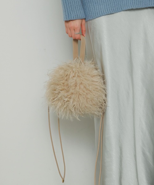 SENSE OF PLACE by URBAN RESEARCH(センスオブプレイスバイアーバンリサーチ)の「マルチウェイファーショルダーバッグ(ショルダーバッグ・レディース・ブルー/ベージュ/グレー・ONE)」の11枚目の写真