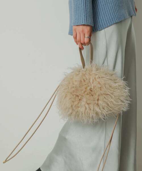 SENSE OF PLACE by URBAN RESEARCH(センスオブプレイスバイアーバンリサーチ)の「マルチウェイファーショルダーバッグ(ショルダーバッグ・レディース・ブルー/ベージュ/グレー・ONE)」の12枚目の写真