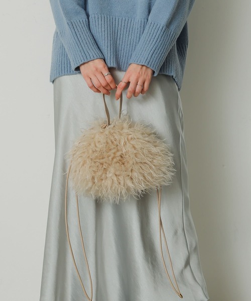 SENSE OF PLACE by URBAN RESEARCH(センスオブプレイスバイアーバンリサーチ)の「マルチウェイファーショルダーバッグ(ショルダーバッグ・レディース・ブルー/ベージュ/グレー・ONE)」の13枚目の写真