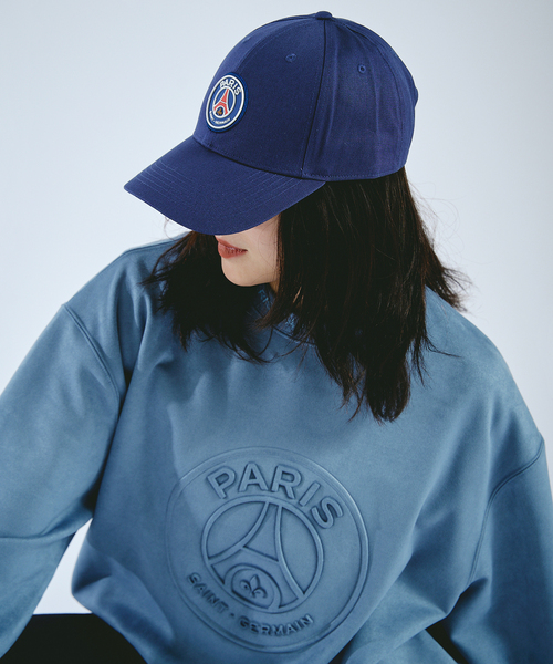 PARIS SAINT-GERMAIN（パリサンジェルマン）の「【Paris Saint-Germain】WEEPLAY ESSENTIAL LOGO CAP（キャップ・メンズ・チャコールグレー/ホワイト/ネイビー・FREE）」の6枚目の写真