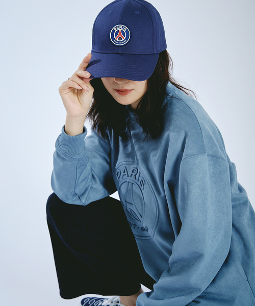 PARIS SAINT-GERMAIN（パリサンジェルマン）の「【Paris Saint-Germain】WEEPLAY ESSENTIAL LOGO CAP（キャップ・メンズ・チャコールグレー/ホワイト/ネイビー・FREE）」の7枚目の写真