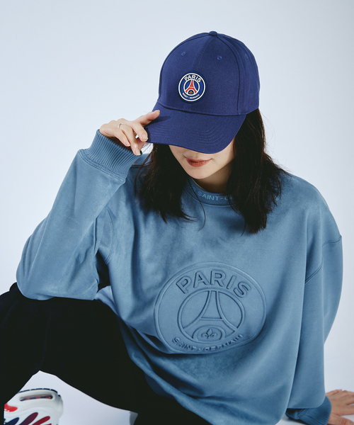 PARIS SAINT-GERMAIN（パリサンジェルマン）の「【Paris Saint-Germain】WEEPLAY ESSENTIAL LOGO CAP（キャップ・メンズ・チャコールグレー/ホワイト/ネイビー・FREE）」の8枚目の写真