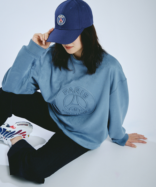 PARIS SAINT-GERMAIN（パリサンジェルマン）の「【Paris Saint-Germain】WEEPLAY ESSENTIAL LOGO CAP（キャップ・メンズ・チャコールグレー/ホワイト/ネイビー・FREE）」の9枚目の写真