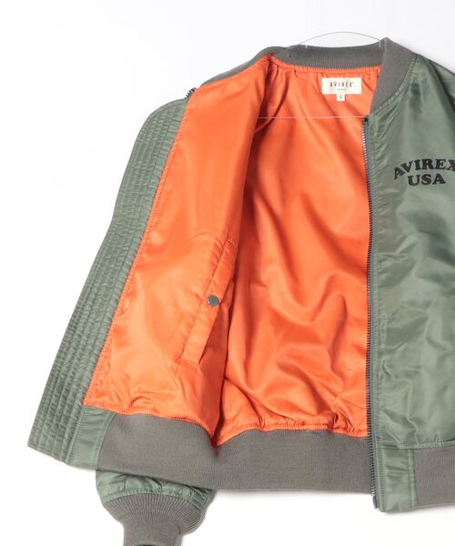 AVIREX（アヴィレックス）の「《PEANUTS×AVIREX》LIGHT MA-1 JACKET 
