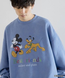 Disney | 【SIGNAL SPORTS】DISNEY/ディズニーコラボ裏起毛ルーズスウェット(スウェット)