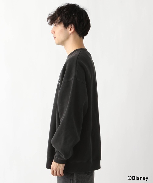 Disney（ディズニー）の「【SIGNAL SPORTS】DISNEY/ディズニーコラボ裏起毛ルーズスウェット（スウェット・メンズ・ライトブルー/ブラック/その他4・MEDIUM/LARGE）」の7枚目の写真