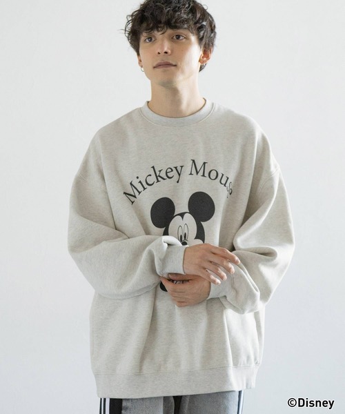 Disney（ディズニー）の「【SIGNAL SPORTS】DISNEY/ディズニーコラボ裏起毛ルーズスウェット（スウェット・メンズ・ライトブルー/ブラック/その他4・MEDIUM/LARGE）」の19枚目の写真