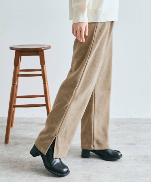 kirakiraShop(キラキラショップ)の「裏起毛 コーデュロイ イージー パンツ(その他パンツ・レディース・ブラック/オフホワイト/チャコール/モカ・M/L)」の19枚目の写真
