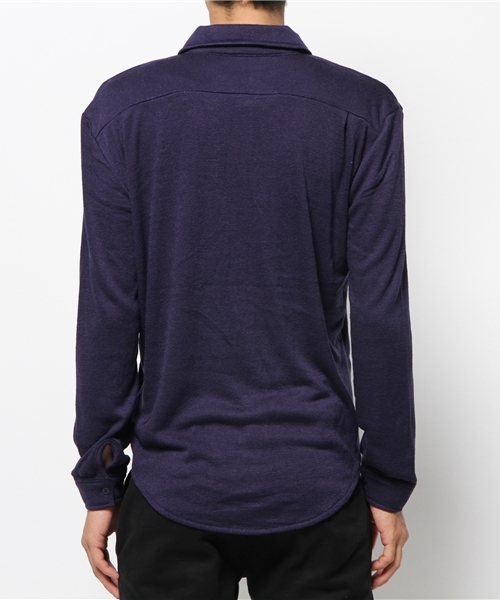 SENSE OF PLACE by URBAN RESEARCH（センスオブプレイスバイアーバンリサーチ）の「-B-ブークレシャツ（シャツ/ブラウス・メンズ・ホワイト/ネイビー・M/L）」の6枚目の写真