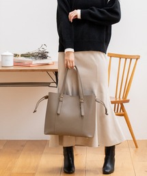 BAGinBAG付きインナーカラートートバッグ