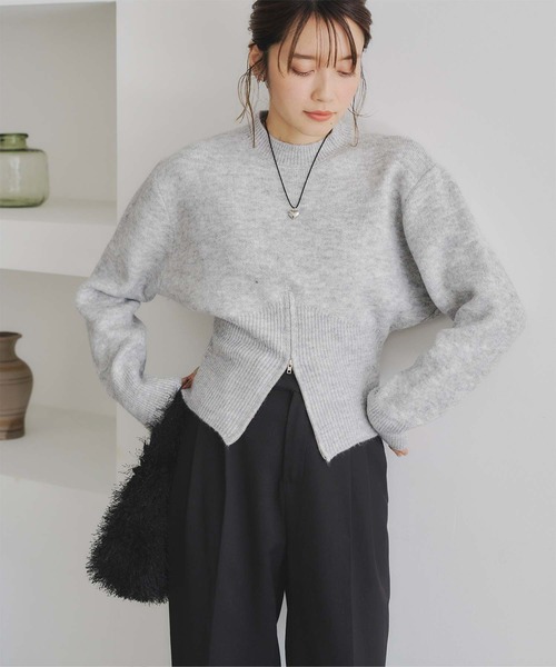 titivate（ティティベイト）の「ﾌﾘﾝｼﾞｼｬｷﾞｰﾊﾞｯｸﾞ（ハンドバッグ・レディース・ブラウン/ベージュ/ブラック・FREE）」の5枚目の写真