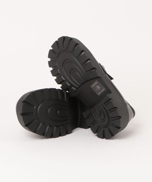 Shoes in Closet(シューズインクローゼット)の「厚底 タンクソール ビット ローファー 2452(ローファー・レディース・ブラック/アイボリー・LL/L/M/S)」の12枚目の写真
