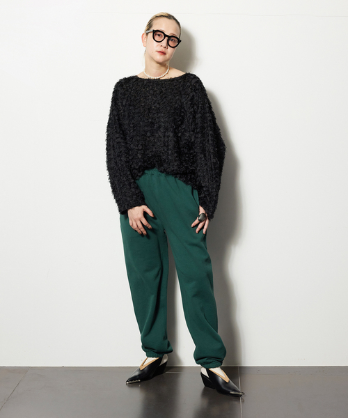 CITYSHOP(シティーショップ)の「RUFFLE PULLOVER:ブラウス(シャツ/ブラウス・レディース・ブラック・FREE)」の4枚目の写真