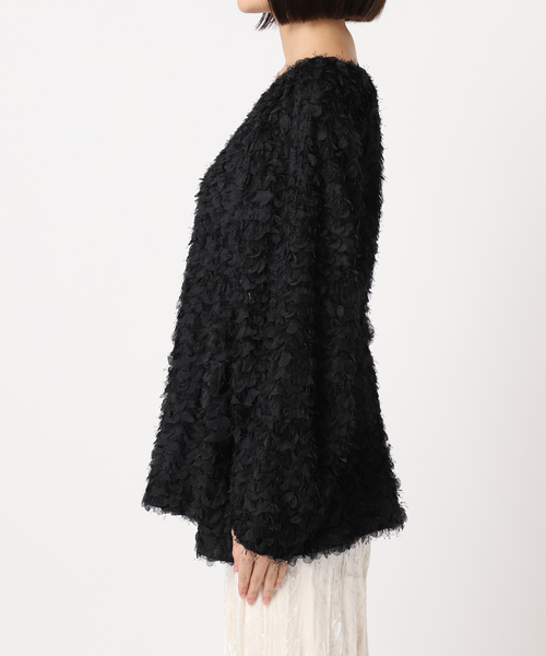 CITYSHOP(シティーショップ)の「RUFFLE PULLOVER:ブラウス(シャツ/ブラウス・レディース・ブラック・FREE)」の10枚目の写真