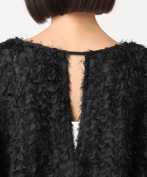 CITYSHOP(シティーショップ)の「RUFFLE PULLOVER:ブラウス(シャツ/ブラウス・レディース・ブラック・FREE)」の12枚目の写真