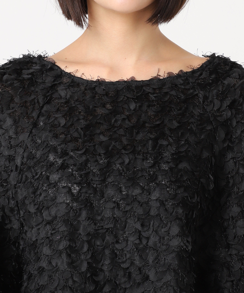 CITYSHOP(シティーショップ)の「RUFFLE PULLOVER:ブラウス(シャツ/ブラウス・レディース・ブラック・FREE)」の13枚目の写真