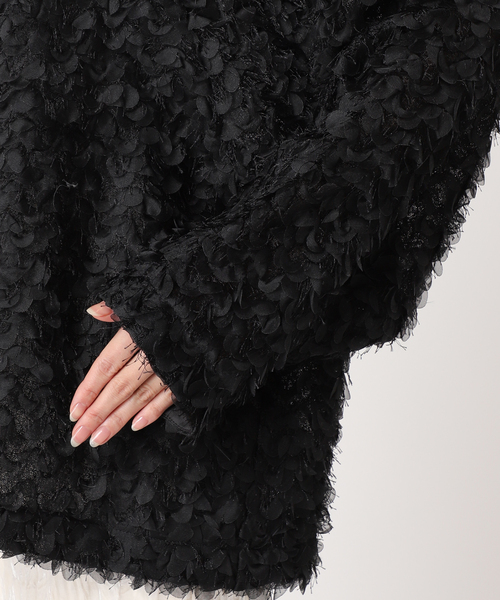 CITYSHOP(シティーショップ)の「RUFFLE PULLOVER:ブラウス(シャツ/ブラウス・レディース・ブラック・FREE)」の15枚目の写真