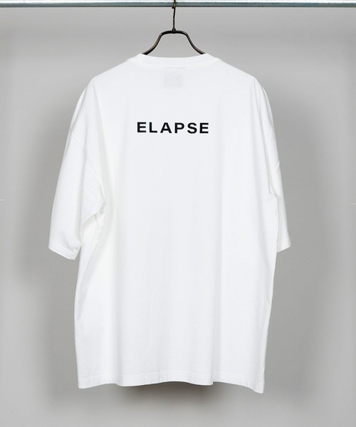 Iroquois（イロコイ）の「IROQUOIS イロコイ / ELAPSE BIG-T ハーフラバーグラフィックプリントビッグシルエットTシャツ / 176113（Tシャツ/カットソー・メンズ・ホワイト×グリーン/ブラック×レッド・1/2）」の7枚目の写真