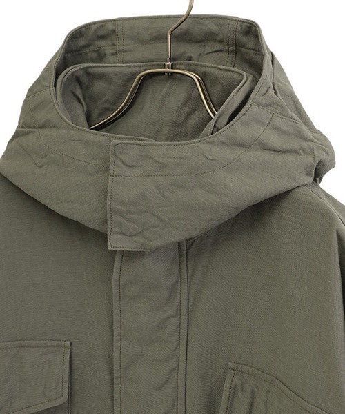GOLD（ゴールド）の「東洋エンタープライズ GOLD / ゴールド：LIGHT BACKSATIN M-65 MOD.：23B-GL15364[MUS]（ミリタリージャケット・メンズ・オリーブ・L/M）」の4枚目の写真