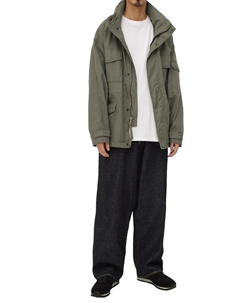 GOLD（ゴールド）の「東洋エンタープライズ GOLD / ゴールド：LIGHT BACKSATIN M-65 MOD.：23B-GL15364[MUS]（ミリタリージャケット・メンズ・オリーブ・L/M）」の12枚目の写真