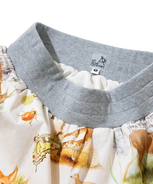 【セール】オリジナル総柄Pt ウエストリブフレアスカート W（スカート）｜go slow caravan（ゴースローキャラバン） pattayablatt.com