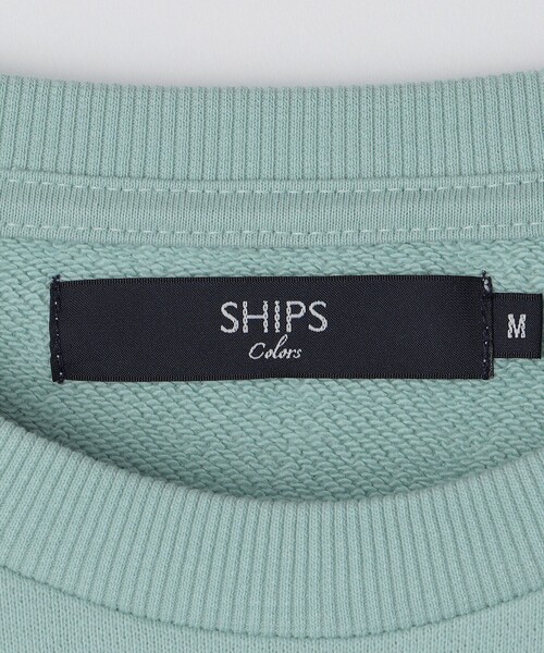 SHIPS Colors(シップス カラーズ)の「SHIPS Colors:エンブロイダリー スウェット(スウェット・メンズ・ライトブルー/ライトホワイト/ピンク/ライトグリーン・MEDIUM/LARGE/X-LARGE)」の10枚目の写真