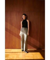 RANDEBOO | Tweed center press pants(スラックス)