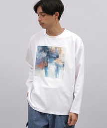 LAKOLE | ペイントグラフィック長袖T / 107479(Tシャツ/カットソー)