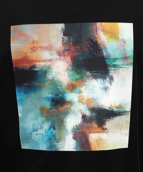 LAKOLE（ラコレ）の「ペイントグラフィック長袖T / 107479（Tシャツ/カットソー・メンズ・ホワイト/ブラック/サンドグレー/ピンク・MEDIUM/LARGE）」の18枚目の写真