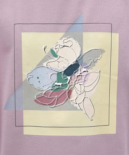 LAKOLE（ラコレ）の「ペイントグラフィック長袖T / 107479（Tシャツ/カットソー・メンズ・ホワイト/ブラック/サンドグレー/ピンク・MEDIUM/LARGE）」の20枚目の写真