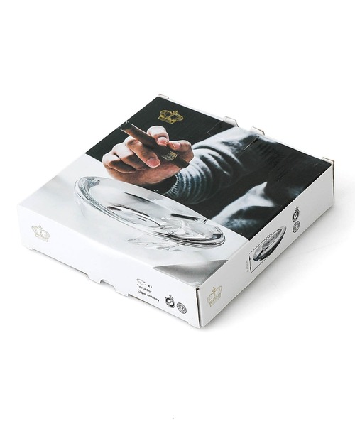 HIGHTIDE（ハイタイド）の「GLASS ASHTRAY グラス アッシュトレイ トレー 灰皿 ガラス クリア (L)（アッシュトレイ/ライター・レディース・クリア/グレー/ブラウン/ネイビー・FREE）」の20枚目の写真