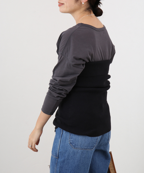 IENA（イエナ）の「リブビスチェ（ニット/セーター）」 - WEAR