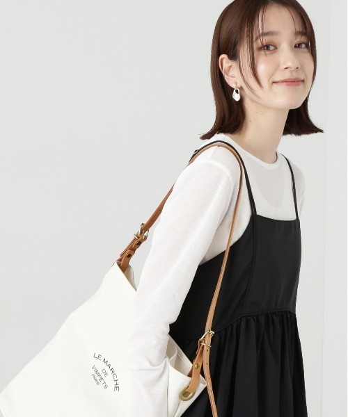 N.（N. Natural Beauty Basic）（エヌエヌナチュラルビューティーベーシック）の「◆スラブシアーロンＴ（Tシャツ/カットソー・レディース・ライトグリーン/チャコールグレー/オフホワイト・MEDIUM）」の10枚目の写真
